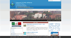 Desktop Screenshot of comune.colle-umberto.tv.it